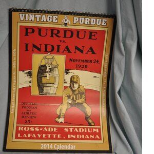 vintage purdue boilermakers posters prints 2014 calendar frameable (22)